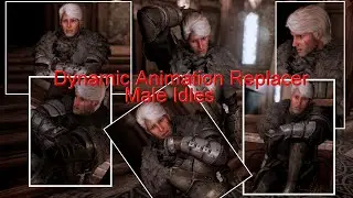 Skyrim SE RandomIdle, Sit Idles for 
