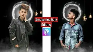 Smoke Ring light photo Editing In Riyaz New Tutorial