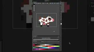 HOW TO MAKE A PIXEL ART COW IN UNITY AND PROTOSPRITE #2d #assetstore #pixelart #unity