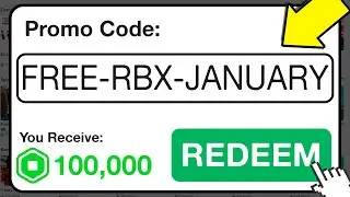 This *SECRET* Promo Code Gives FREE ROBUX! (Roblox January 2025)