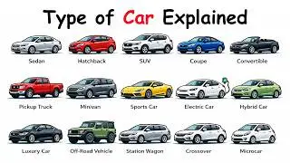 Every Car Category Explained in One Video