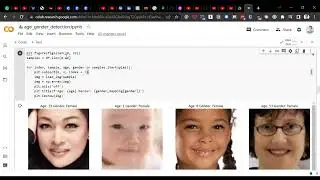 Age and Gender Detection Using Classification and Regression | Deep Learning Project