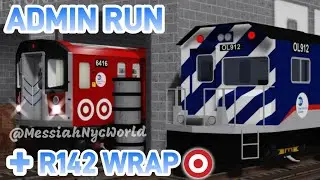 Roblox | Sunset Subway Freedrive - R142 Target Wrap + R153 Admin Run!