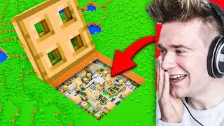 UKRYTE Miasto POD TRAPDOOREM PRANK na WIDZU | Minecraft Extreme