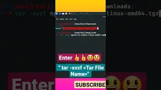 How to unzip ".tgz" file in Kali Linux? || #tar #unzip #kalilinux2023 #shorts #ytshort #hacking