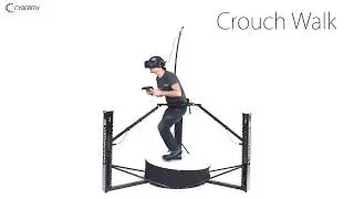 Cyberith Virtualizer Motion Demonstration Video - using a Virtualizer ELITE 2