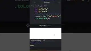 Print Banana #javascript