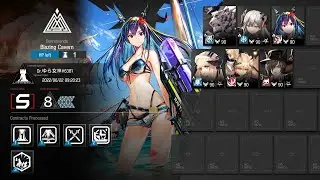 [Arknights] CC#7 Day 14 - Blazing Cavern | Risk 8 | Challenge Mission