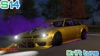 CarX street | S14 budget Drift tune without any gold parts!!!