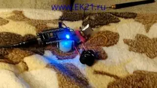 SIM800l GSM камера NODEMCU (ESP8266) датчик движения = GSM сигнализация с камерой своими руками
