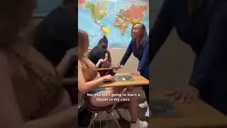 Teacher Vs Provocative Student.