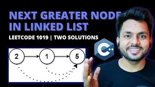 Finding Next Greater Node in Linked List