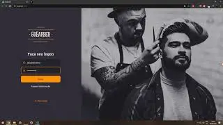 Preview - Frontend GoBarber Web construído com ReactJS