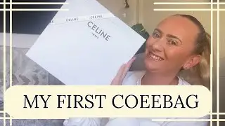 WOW!!!!  MY FIRST COEEBAG | * COEEBAGS REVIEW & UNBOXING LUXURY CELINE BAG *  #gifted #celine #love