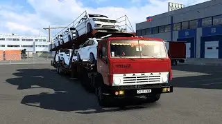 На Камазах возим грузы по России.ETS-2 v-1.44