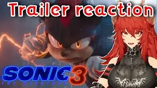 Zentreya Reacts: Sonic The Hedgehog 3 Movie trailer