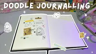 Chill DRAW With Me! Cozy Sketchbook Journal Session🌷📓✍️
