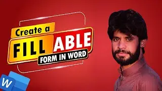 How to create a Fillable Form in Ms Word 2021 | Vision Knowledge