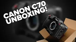 Unboxing the Canon C70 Camera!