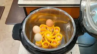 Making Hard Boiled Eggs in the Pressure Cooker!