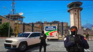 POLICIA PENAL em ação no PRESIDIO🔰 GTA V POLICIA