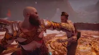 Kratos y Atreus vs. Baldur con música de Dream On (60fps)