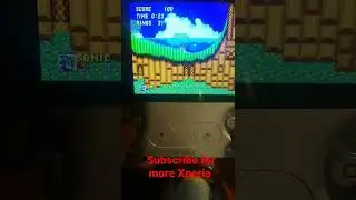 Xperia Play Sonic the Hedgehog 2 Emulation Test
