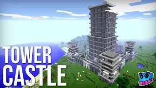 Minecraft: Tower Castle Generator in only one command!