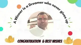 Heartiest congratulations to Mr. Santosh Shaw for his new step.