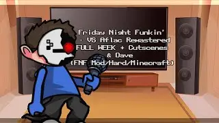 Friday Night Funkin' VS Aflac Remastered FULL WEEK + Cutscenes & Dave FNF (FNF Mod) (react)