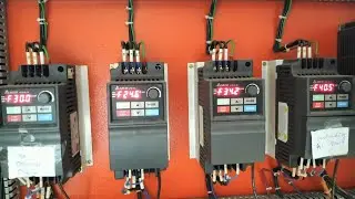 Four Vfd Modbus Communication | Multiple Vfd Modbus Communication | Delta Vfd Modbus Communication