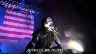 I want to kill you like theys do in the movies - Marilyn Manson (español)