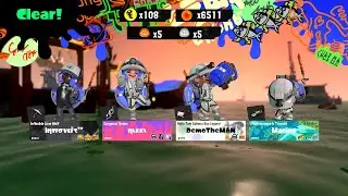 Salmon Run Freelance #89 (Maroonner's Bay) - Splatoon 3