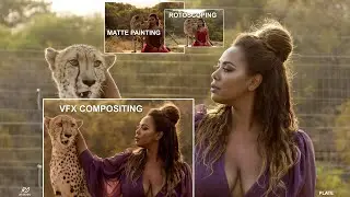Vfx Breakdown of Going Wild South Africa 2022 / Matt Painting