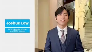 JOSHUA LOW - LSE, LLB Bachelor of Laws and ICAEW Student