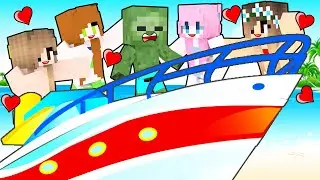 BÜTÜN KIZ HAYRANLARIM VS KÜÇÜK ZOMBİ YAT 😱 - Minecraft