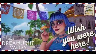 I Designed a Beach Resort! | NEW Beach House Included! | Disney Dreamlight Valley