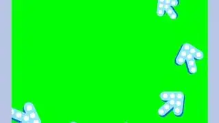 green screen animation effects with arrows music