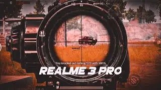 REALME 3 PRO | 60 FPS | PUBG MONTAGE | 🖤