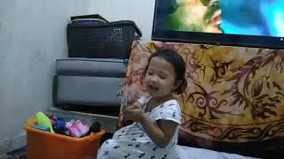 my daughter Felicia adriella ( Lie siao hwa )