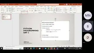 Python class room training : Day 2 - Global, local variables, various operators, conditions, lambda