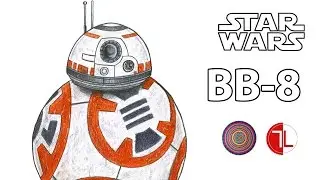 Star Wars: The Force Awakens - BB-8 - Speed Drawing