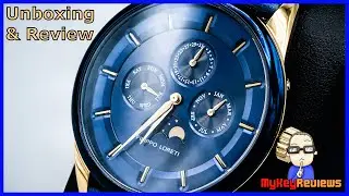 Filippo Loreti: Venice Moonphase Watch | Unboxing & Review | MyKeyReviews