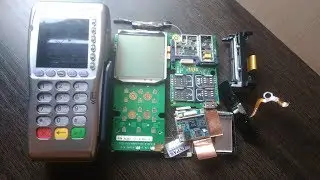 Разборка банковского POS-терминала VeriFone VX670. VeriFone VX670 Disassembly