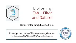 02 | Biblioshiny: Using tab- Filter and Dataset