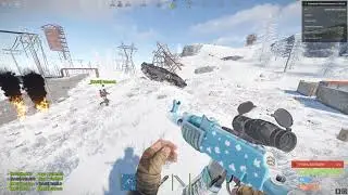 Баг с танком за 2 копья! RUST!