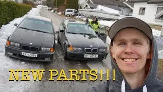 E36 325 Transformation day! M3 bumper BBS Low Life 🚗🔥