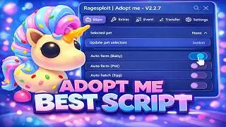 [ CANDY EGGS 🍭] EVENT AUTOFARM ADOPT ME SCRIPT | AUTO FARM CASH | AUTO GROW EGGS & PETS🍭CANDY EGGS!🍭