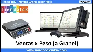 Cómo vender productos a granel en TiendaTEK gracias a la App de Conexion de basculas PV-COM