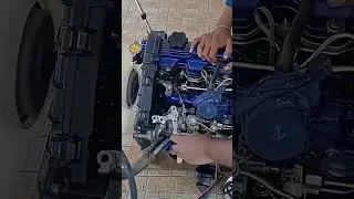 aToyota 1c engine after full restoration 